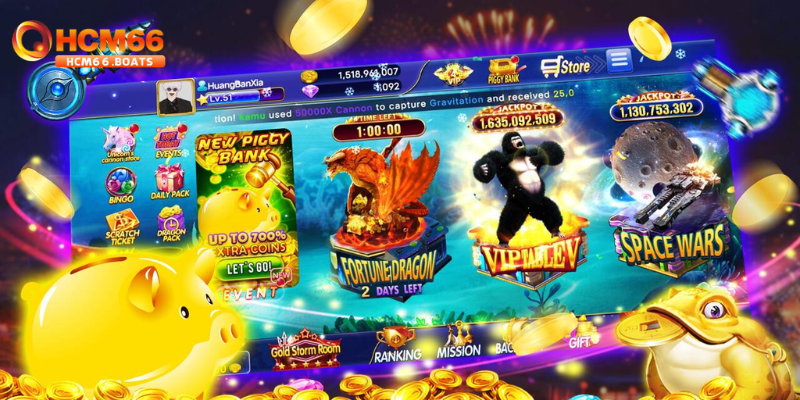 Bắn cá Gold có tính tương tác cao với cộng đồng game thủ